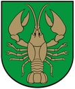 Coat of arms of the city of ÃÂ venÃÂioneliai. Lithuania